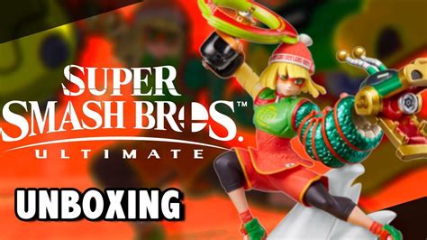 Min Min Amiibo Unboxing Super Smash Bros Ultimate Youtube