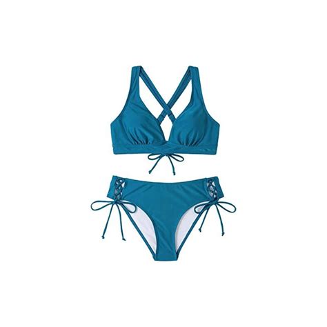Poachers Costume Da Bagno Bikini Da Donna Sexy Con Spacco Da Donna Costumi Senza Imbottitura