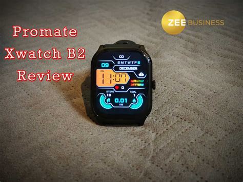 Promate Xwatch B Review Lightweight Smartwatch For Your Basic Needs