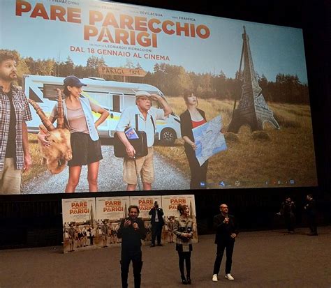 Da Ieri Leonardo Pieraccioni Al Cinema Con Pare Parecchio Parigi Nove