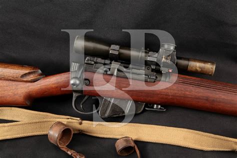 Holland And Holland Handh Upgraded Enfield No4 Mk1 T Sniper Model And Scope