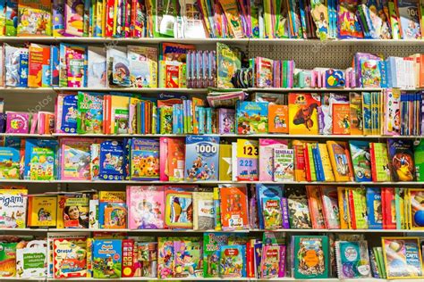 Children Books On Library Shelf — Stock Editorial Photo © radub85 #45081651