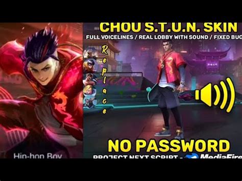 Update Script Skin Chou Stun New Patch No Password Mediafire