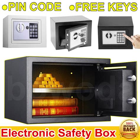 Digital Code Steel Safety Cash Box Money Safe Electronic Security Home