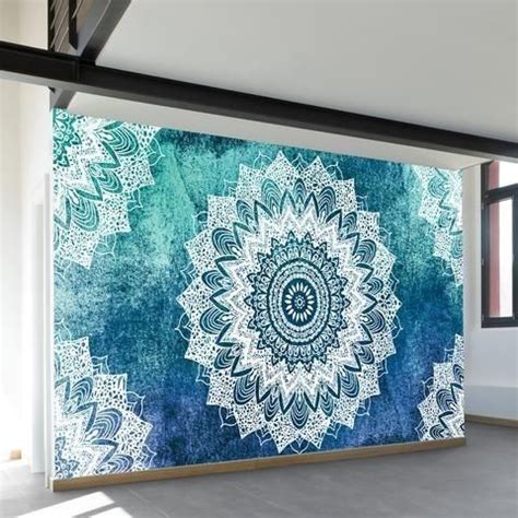 Pin By Anushka Dagor On Innovative Mandala Wall Art Murals Mandala
