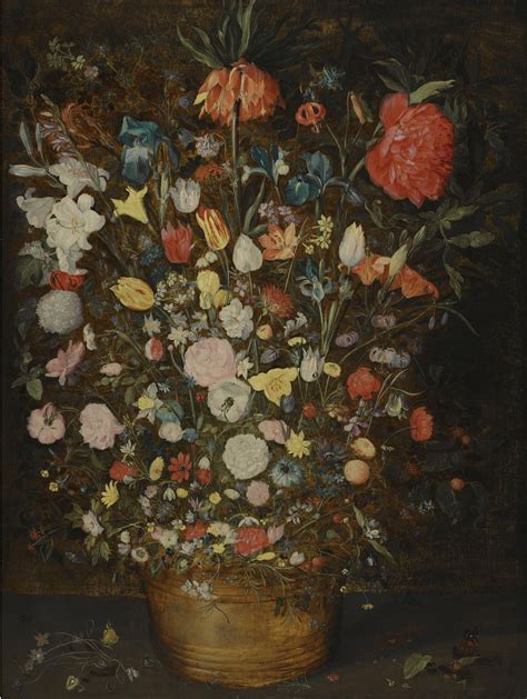 Jan Brueghel The Younger 1601 1678 Still Life With A Large Bouquet