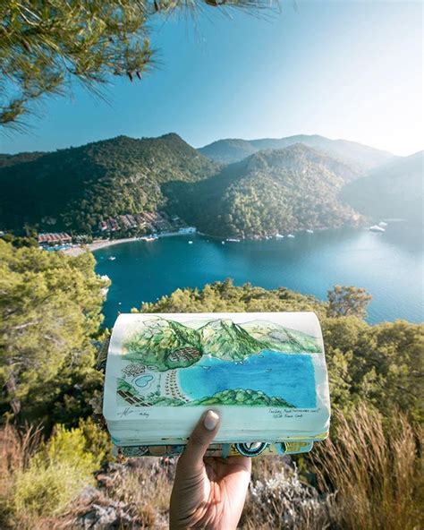 ANDI Destination Chaser Sur Instagram Drawing The Coastal Views