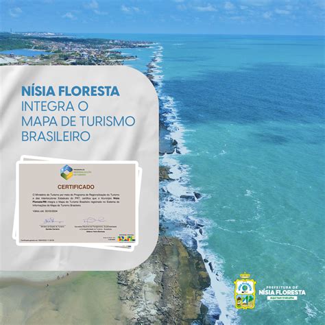 Prefeitura de Nísia Floresta NÍSIA FLORESTA RECEBE CERTIFICADO DE