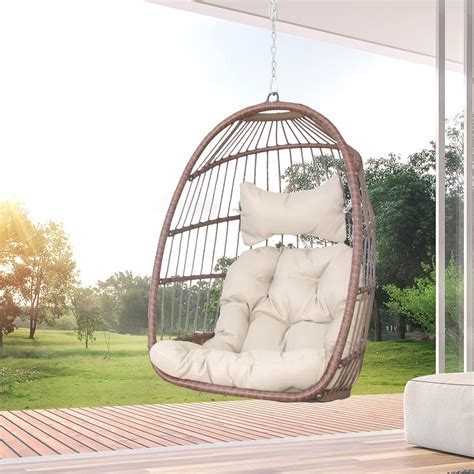 Bulexyard Outdoor Swing Egg Chair Without Stand For Bedroom