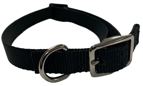 Flat Buckle Dog Collar (Adjustable) – McCann Professional Dog Trainers