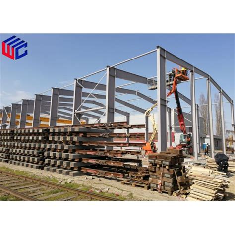 outdoor structural pipe rack steel frame structure robust construction