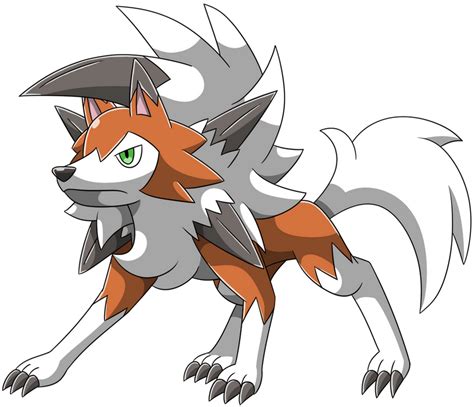 Lycanroc Dusk Form By Vgafanatic On Deviantart