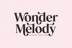 Wonder Melody Modern Vintage Font