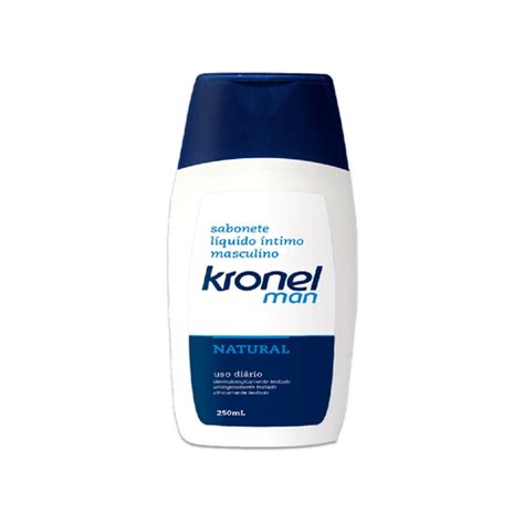 Sabonete L Quido Ntimo Masculino Kronel Man Natural Ml No Shoptime