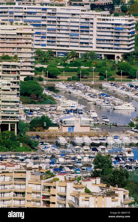 overview of Mandelieu resort and marina Stock Photo - Alamy