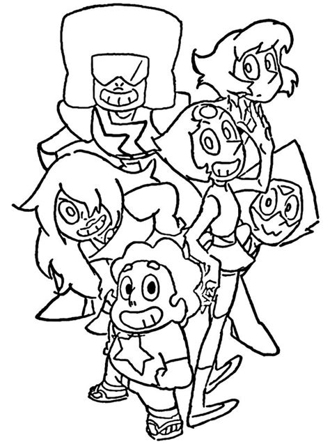 Steven Universe Dibujos Para Colorear Steven Universe Para Colorear