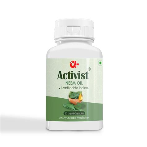 Activist Neem Oil Liq Capsule 30 Capsules At Rs 299 Bottle In