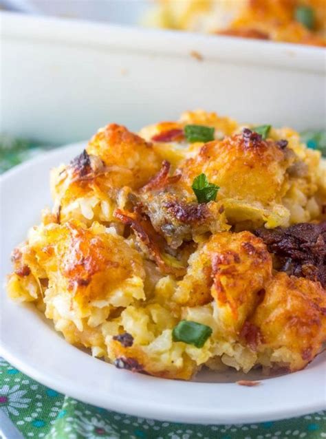 Tater Tot Breakfast Casserole Recipe Tater Tot Breakfast Tater Tot