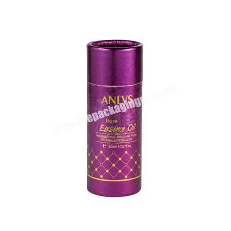 Eco Friendly Spice Packaging Cylinder Paper Packaging Box With Sifter