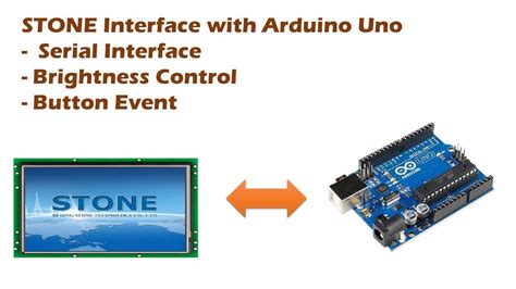 Stone HMI Display With Arduino Arduino HMI Display STONE