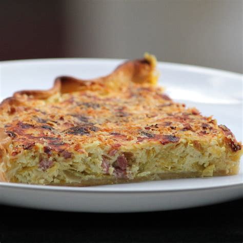 Tarte Feuillet E Aux Poireaux Et Lardons Fum S