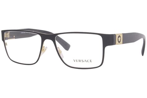 Versace Eyeglasses Men's VE1274 1001 Gunmetal 55-17-140mm | JoyLot.com