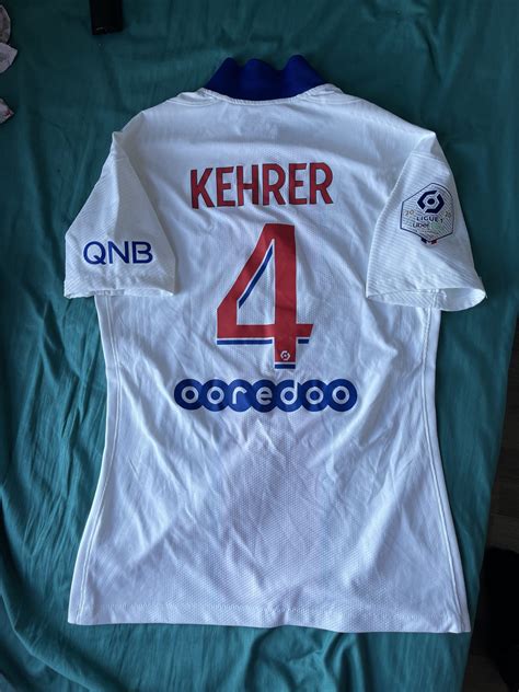 Maillot PSG Thilo Kehrer Metz PSG YFS Your Football Shirt