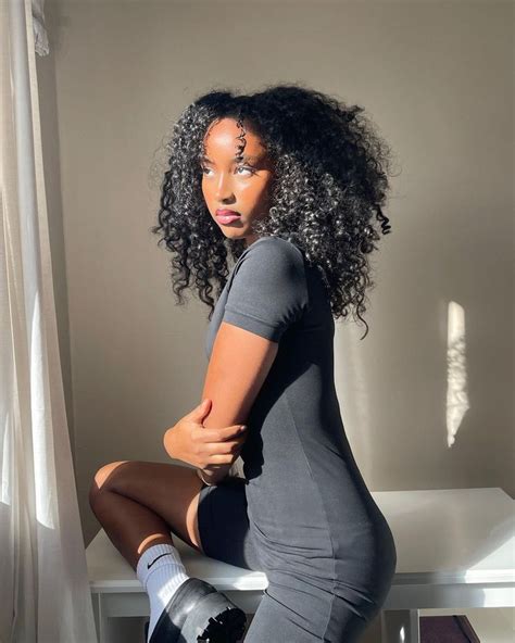 Rayan On Instagram Second Skin Curly Hair Styles Black Women