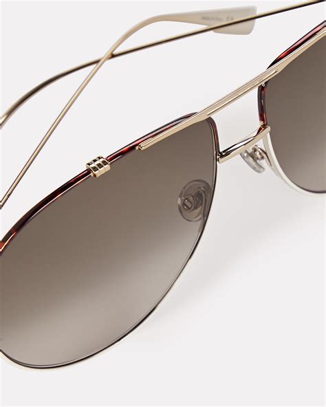 Dior DiorMonsieur1 Aviator Sunglasses | INTERMIX®