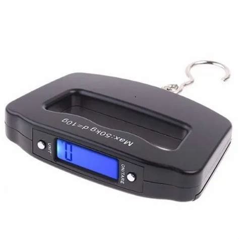 Upto Kg Black Digital Electronics Portable Luggage Scale With Lcd