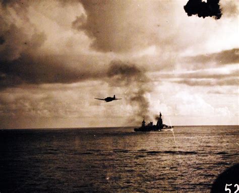 2800 X 2264 Photo Taken From Uss Pensacola Of A Nakajima B5n Kate