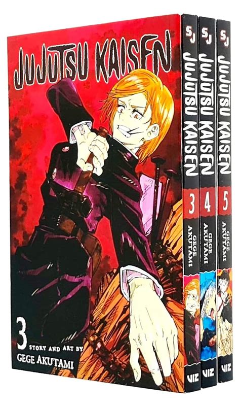 Jujutsu Kaisen Series Vol Collection Books Set By Gege Akutami