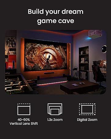 Amazon Benq Th P Gaming Projector Lumens Low