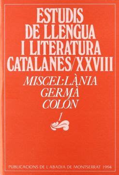 Libro Miscel Lània Germà Colon MiscelLània Germà Colón 1 Estudis