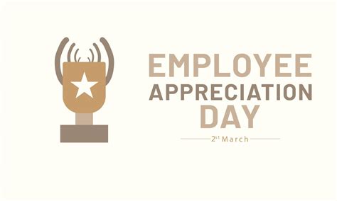 Employee Appreciation Day. Template for background, banner, card ...