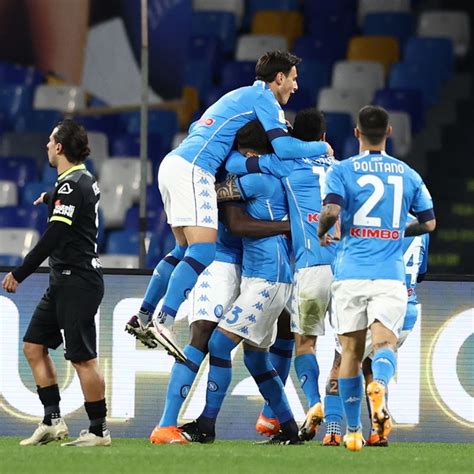 Napoli Ultimo Semifinalista Di Coppa Italia Foto Sportmediaset