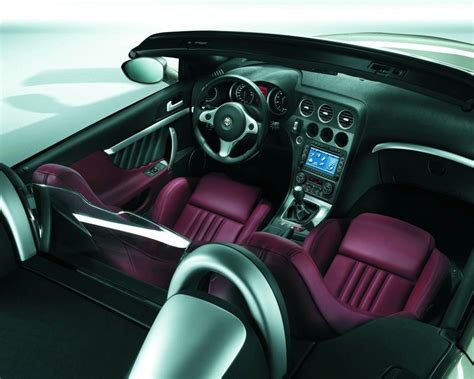 Alfa Romeo Brera and Spider Facelift Revealed | Car interior design ...