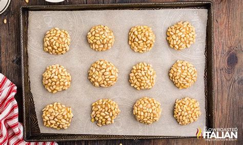 Italian Pignoli Cookies Pine Nut Cookies The Slow Roasted Italian