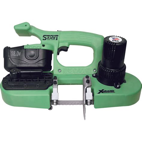 Stout Tool Corp X Band Cordless Portable Band Saw — 18 Volts Model