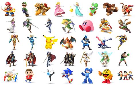 Super Smash Bros. Announced Characters | GameGrin