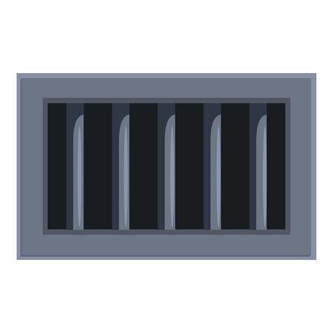 Prison cell bars showing concept of imprisonment and lack of freedom ...