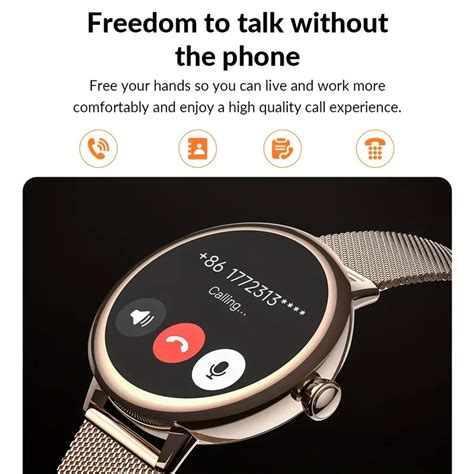 Round Smart Watch Women Smartwatch Make Answer Call Temu Australia