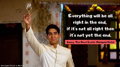 Best exotic marigold hotel quotes