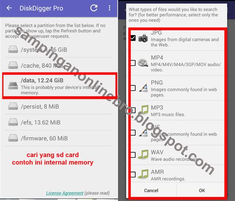 Cara Mengembalikan Data File Terhapus Di Android Tanpa Pc Komputer Root