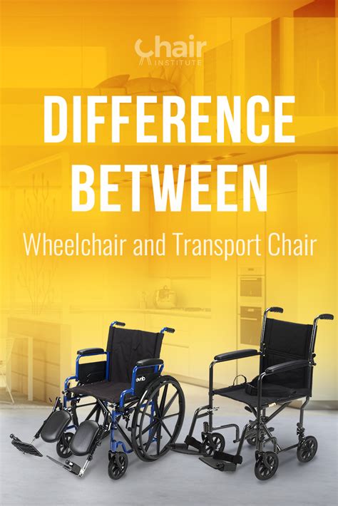 What Is the Difference Between A Wheelchair And Transport Chair? - December 2019