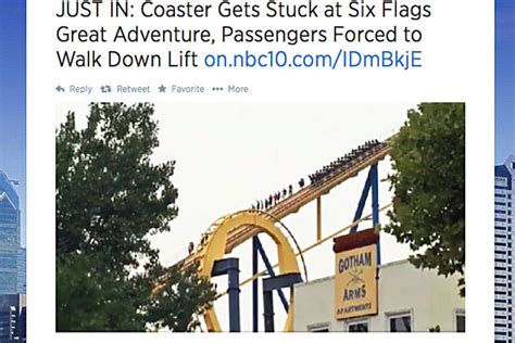 Why Nitro roller coaster riders at Six Flags were forced to climb down ...