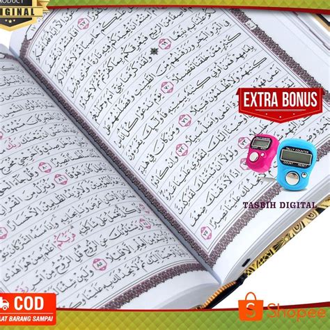 Jual Miliki Mushaf Al Quran Samsia Utsmani Sedang A5 Besar A4 15