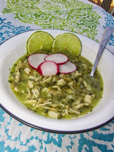 Stew Soup Guatemalan Mexican Posole Chicken Green Chiles