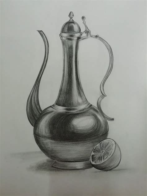 Still Life Sketch In 2023 Still Life Pencil Shading Still Life