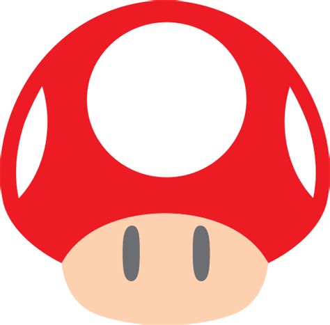 File Artwork Super Mushroom Simple Svg Super Mario Wiki The